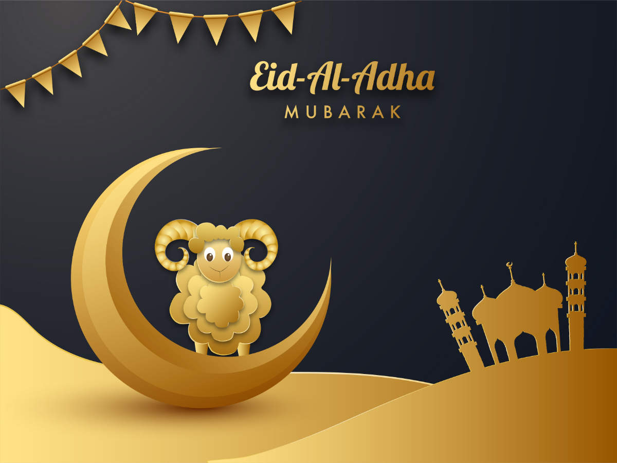 Happy Eid-ul-Adha 2022: Bakrid Mubarak Images, Wishes, Messages, Status,  Cards, Greetings, Quotes, Pictures, GIFs and Wallpapers | - Times of India