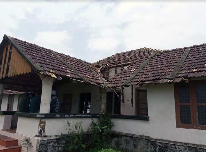 It was on the night of August 11 that a portion of the outer wall of the 400-year old fort Bekal Fort collapsed in the heavy rain and within two days the bungalow also faced the same fate.