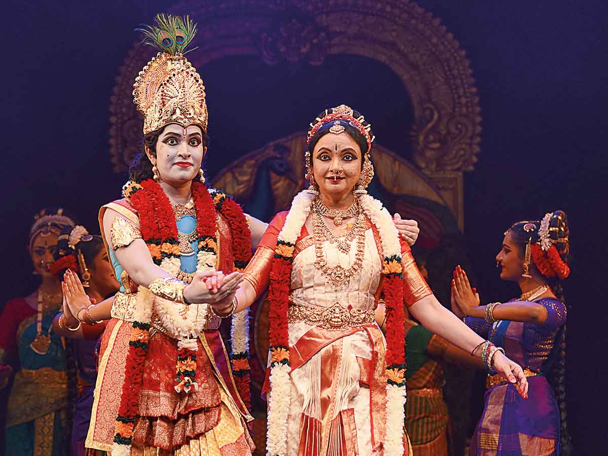 This Kuchipudi ballet brought Krishna-Rukmini's love story to life ...