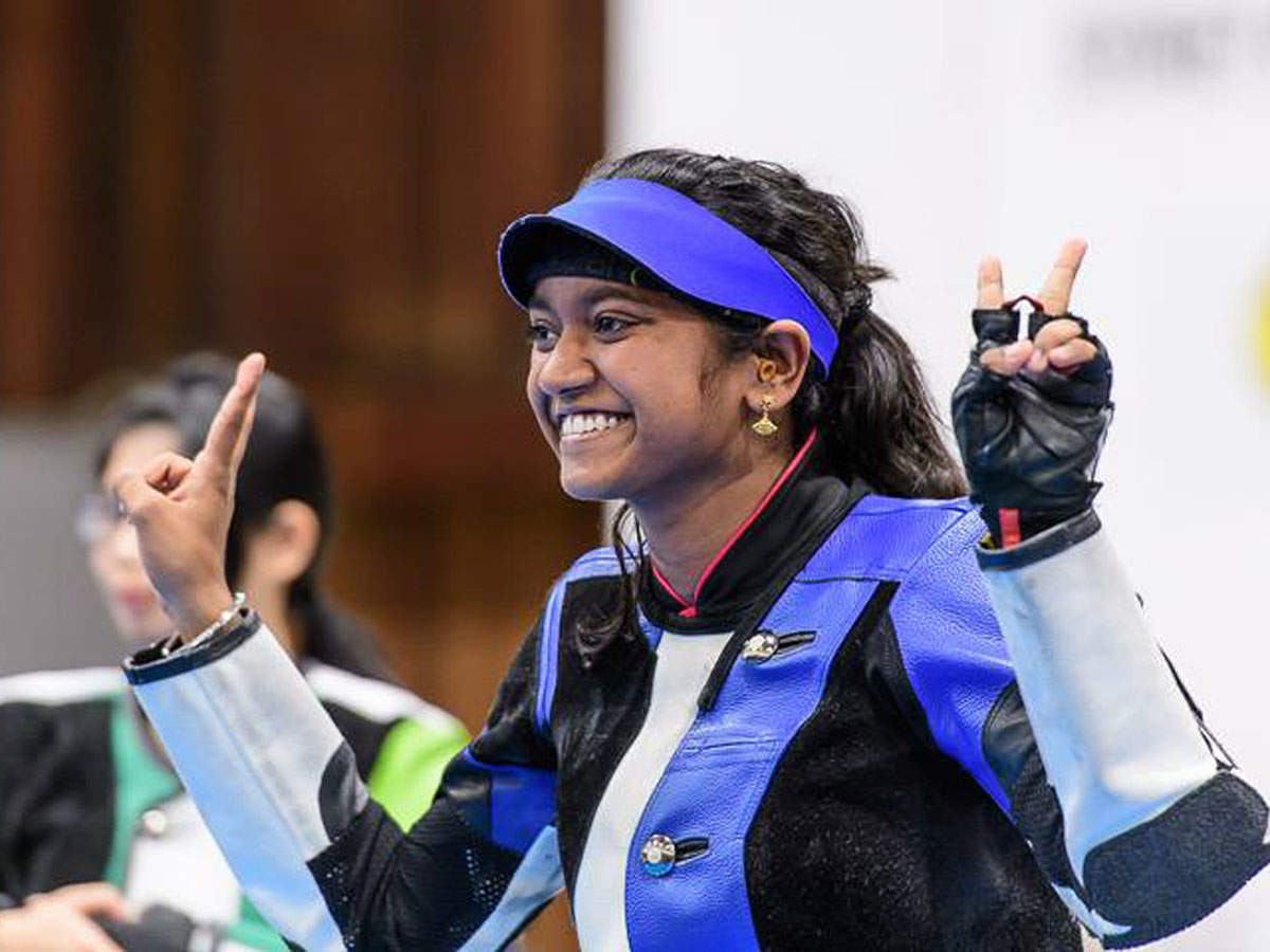 ISSF World Cup: India's Elavenil Valarivan wins 10m Air Rifle gold in Rio  de Janeiro | More sports News - Times of India