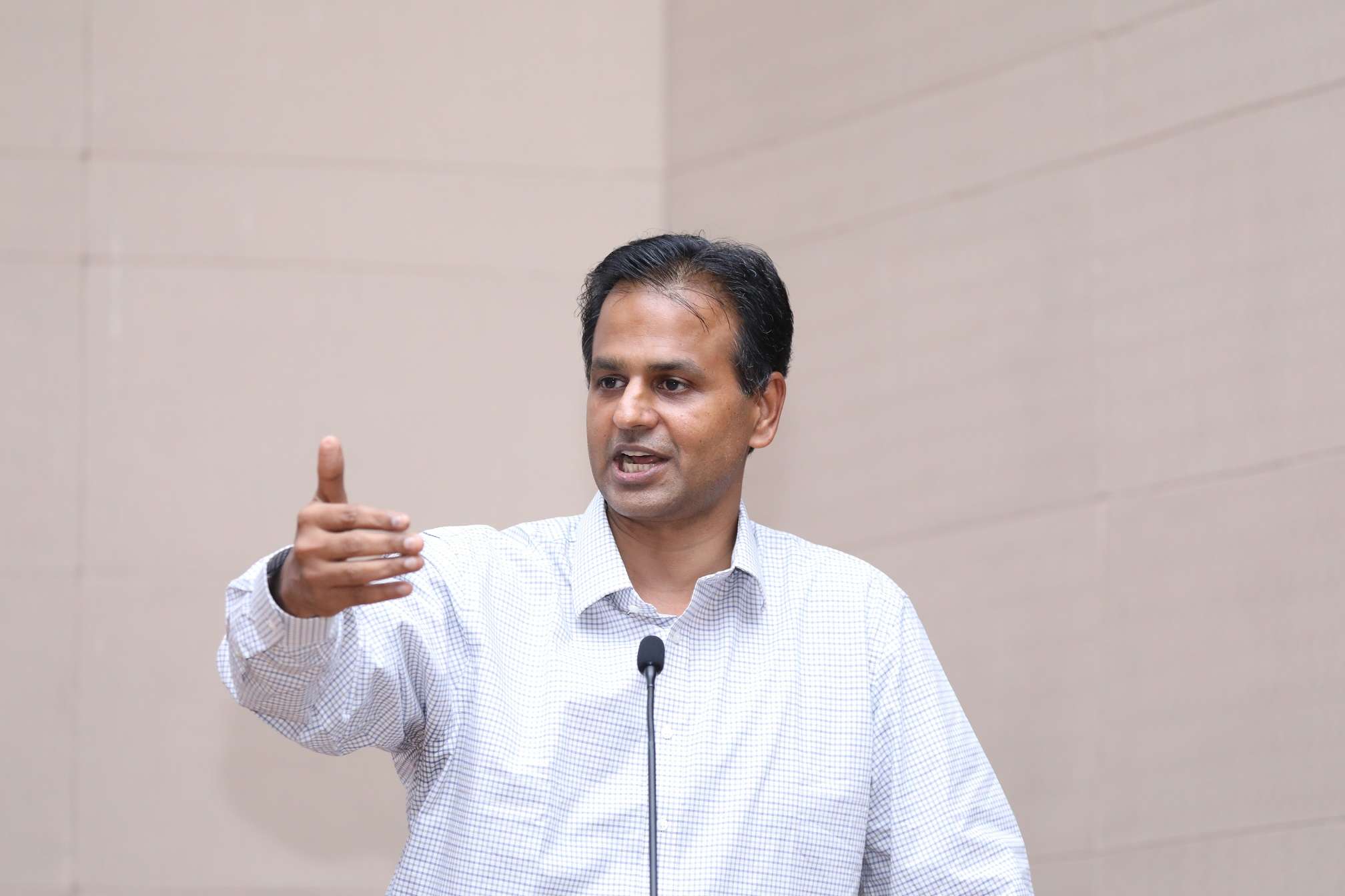 At IITGn, Dr Aravind Srinivasan talks about building an eye centre