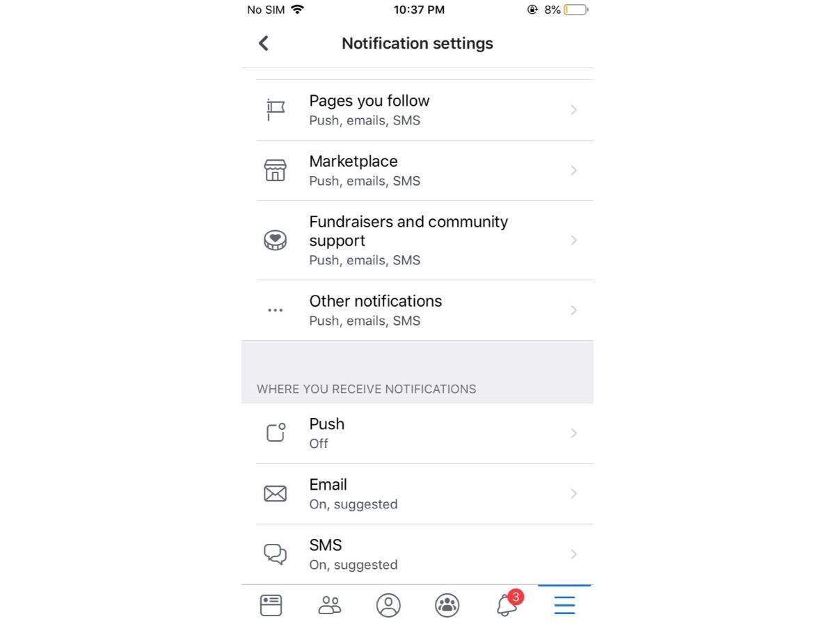 Facebook Notification: How to manage Facebook notifications