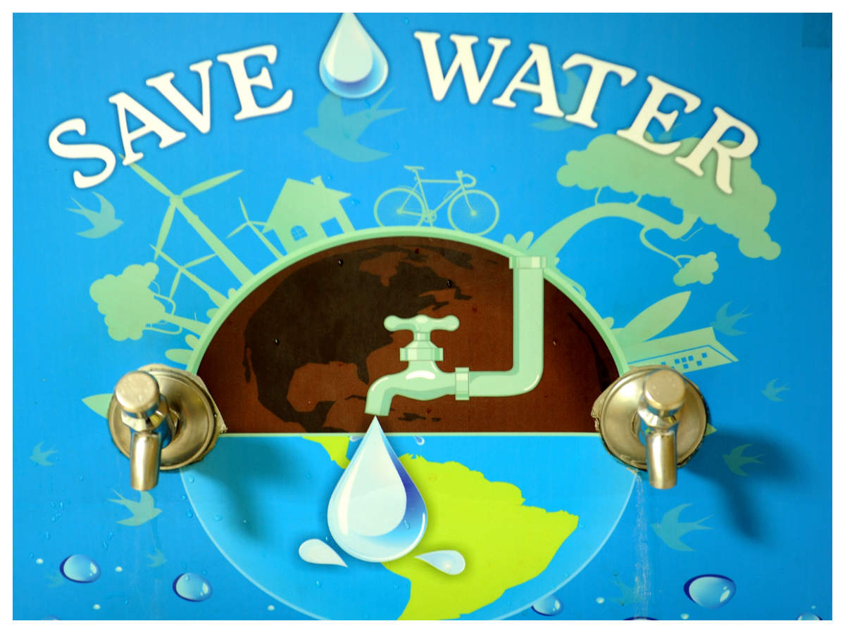 Simple things that help save water - Times of India