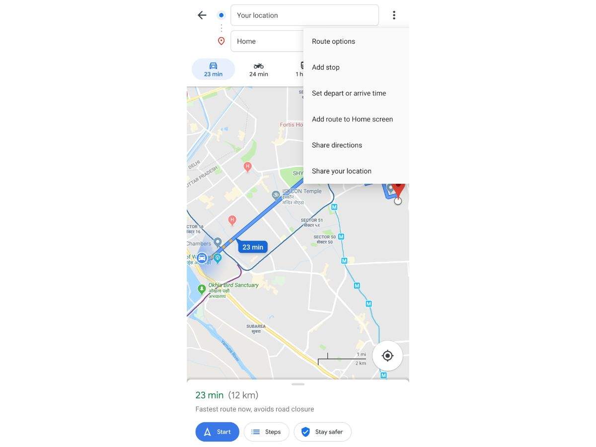 How To Put Multiple Locations In Google Maps How To Add Multiple Stops In A Single Trip In Google Maps