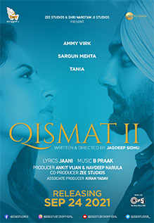 Qismat 2 Movie: Showtimes, Review, Songs, Trailer, Posters, News & Videos |  eTimes