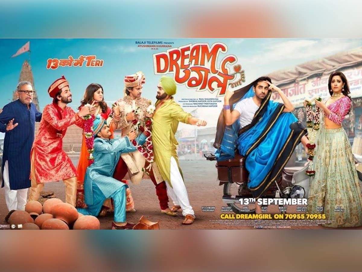 Dream Girl' box office collection day 2: The Ayushmann Khurrana and Nushrat  Bharucha starrer is a huge hit! | Hindi Movie News - Times of India