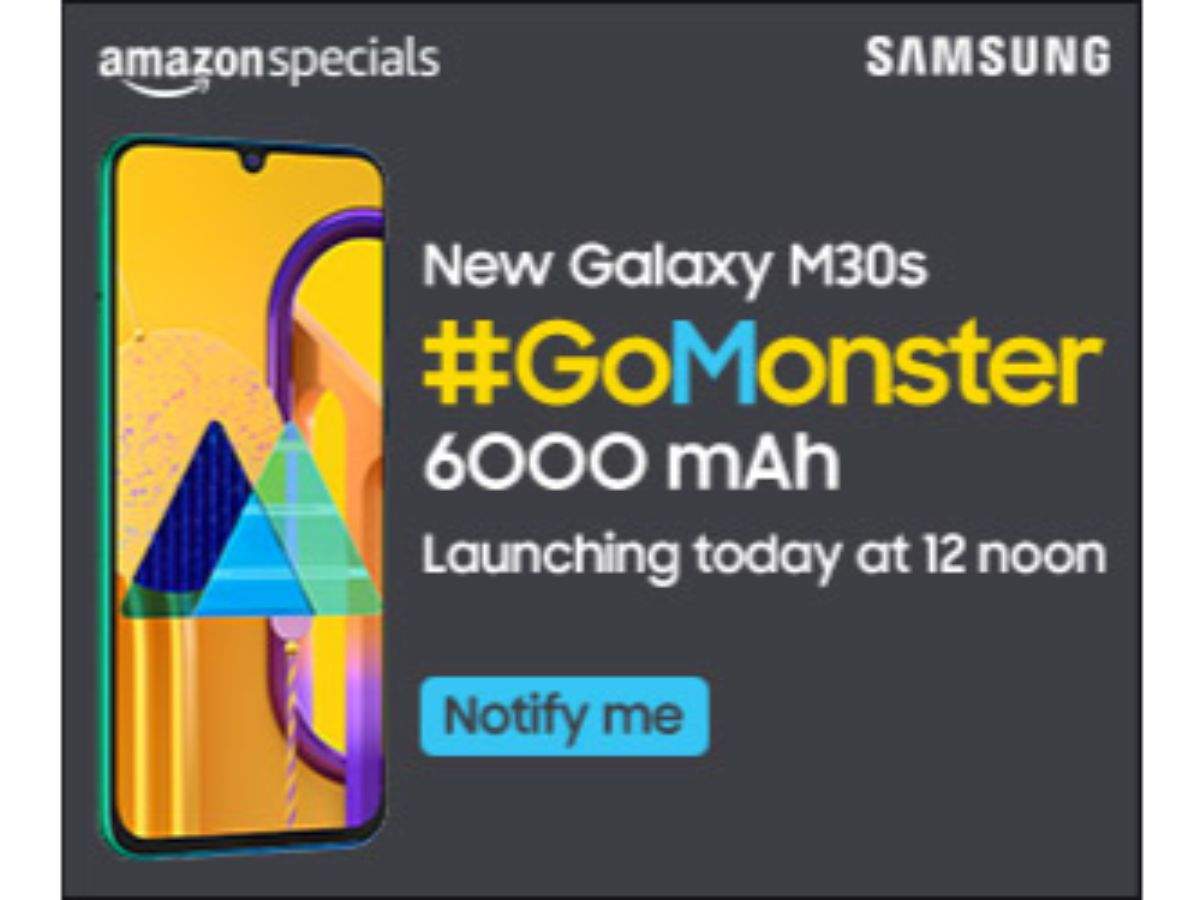 Samsung M30s Samsung Galaxy M30s With 6000mah Battery And Triple