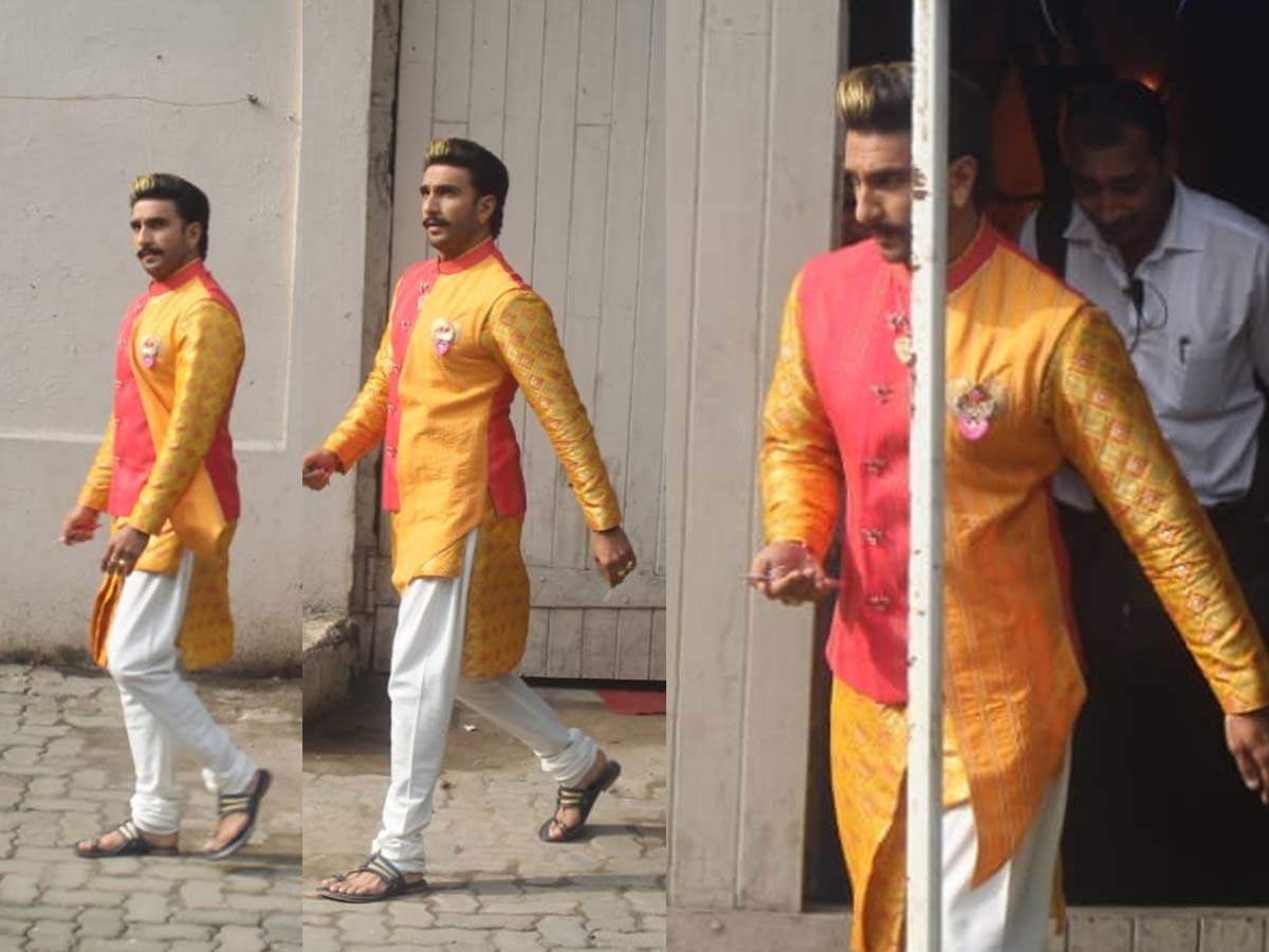 Ranveer Singh's Traditional Outfits