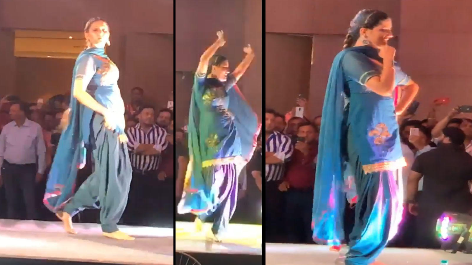 Sapna Choudhary Dances To The Tunes Of Rapat Likh Lo Ne Daroga Ji Videos Go Viral - roblox id codes face daikhlo