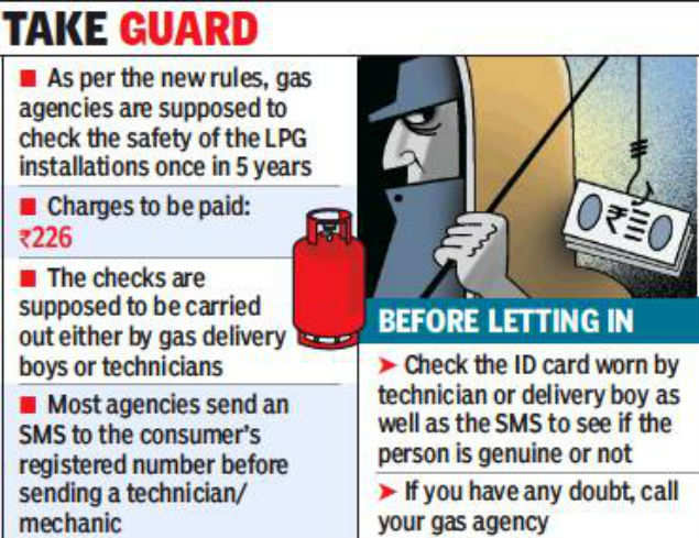 Pune Beware Of Fraud Lpg Servicemen Knocking On Your Door For