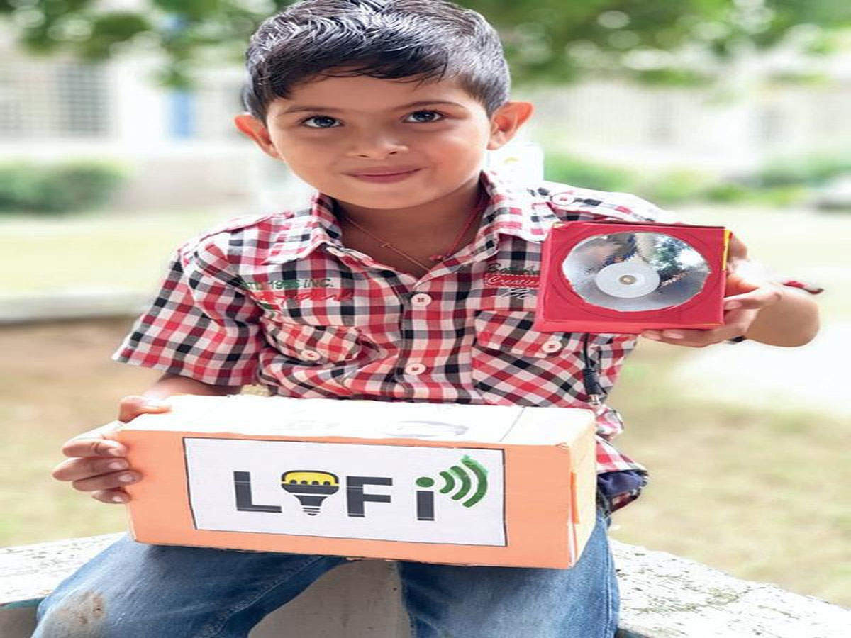  Five-year-old Firdaus Vohra from Nava Nadisar village in Panchmahal district who can explain what gravity is or about LiFi .