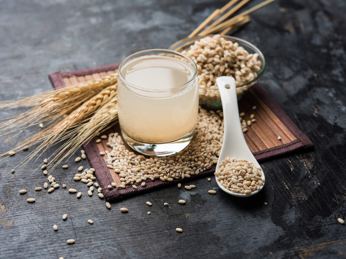 How to have barley (Jau) water for weight loss - Times of India