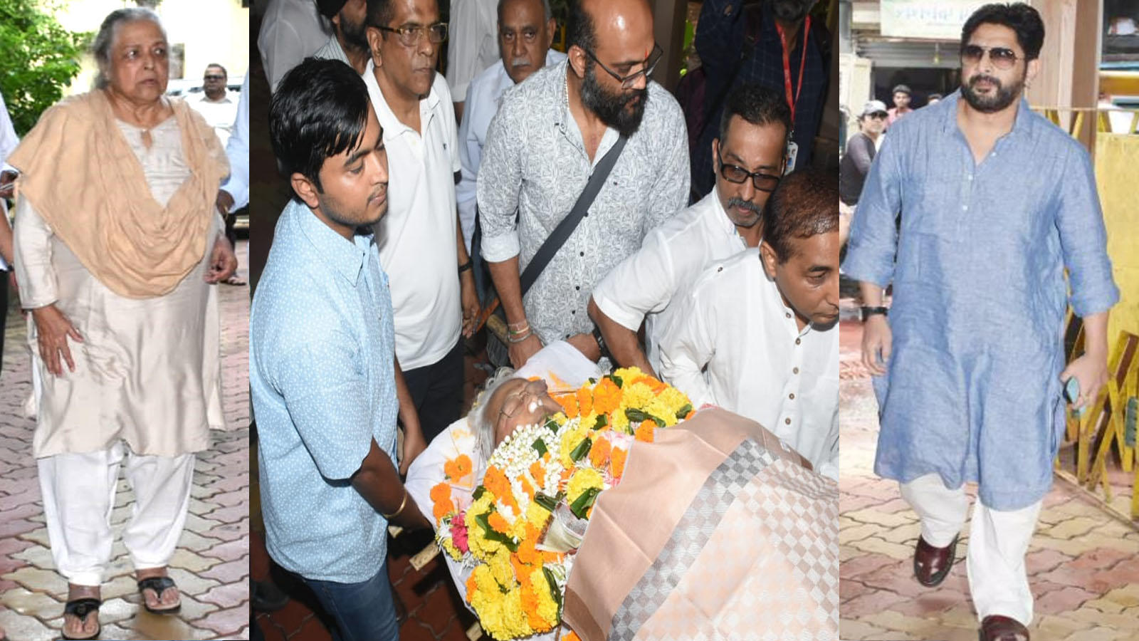 Viju Khote Funeral Bollywood Celebs Pay Their Last Respects