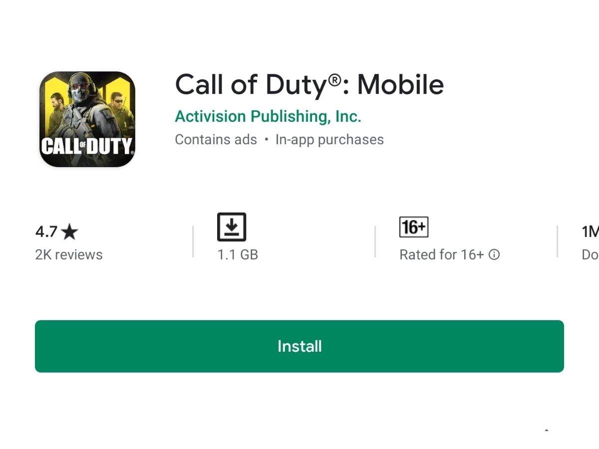 Call Of Duty Mobile Download Windows