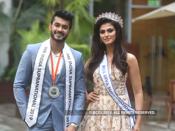  Miss Diva Supranational 2019 Shefali Sood and Mr India Supranational 2019 Varun Verma 