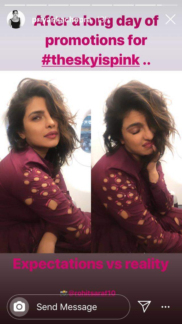 Priyanka Chopra shares a relevant 'expectations v/s reality' post and it will leave you in splits | Hindi Movie News - Times of India Priyanka Chopra shares a relevant 'expectations v/s reality' post and it will leave you in splits | Hindi Movie News - Times of India