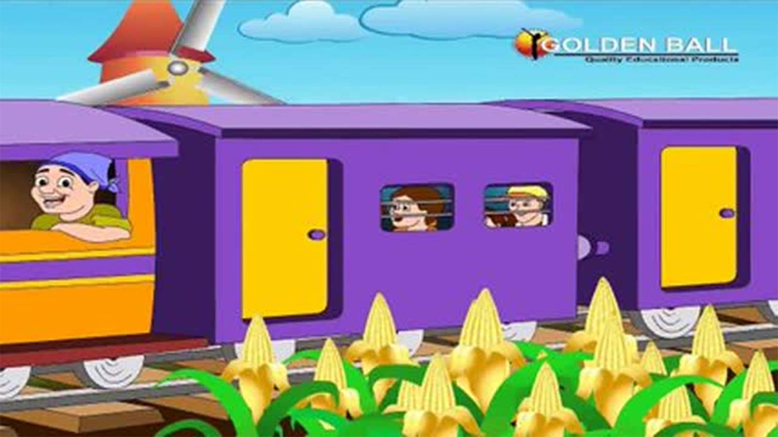 gadi cartoon train