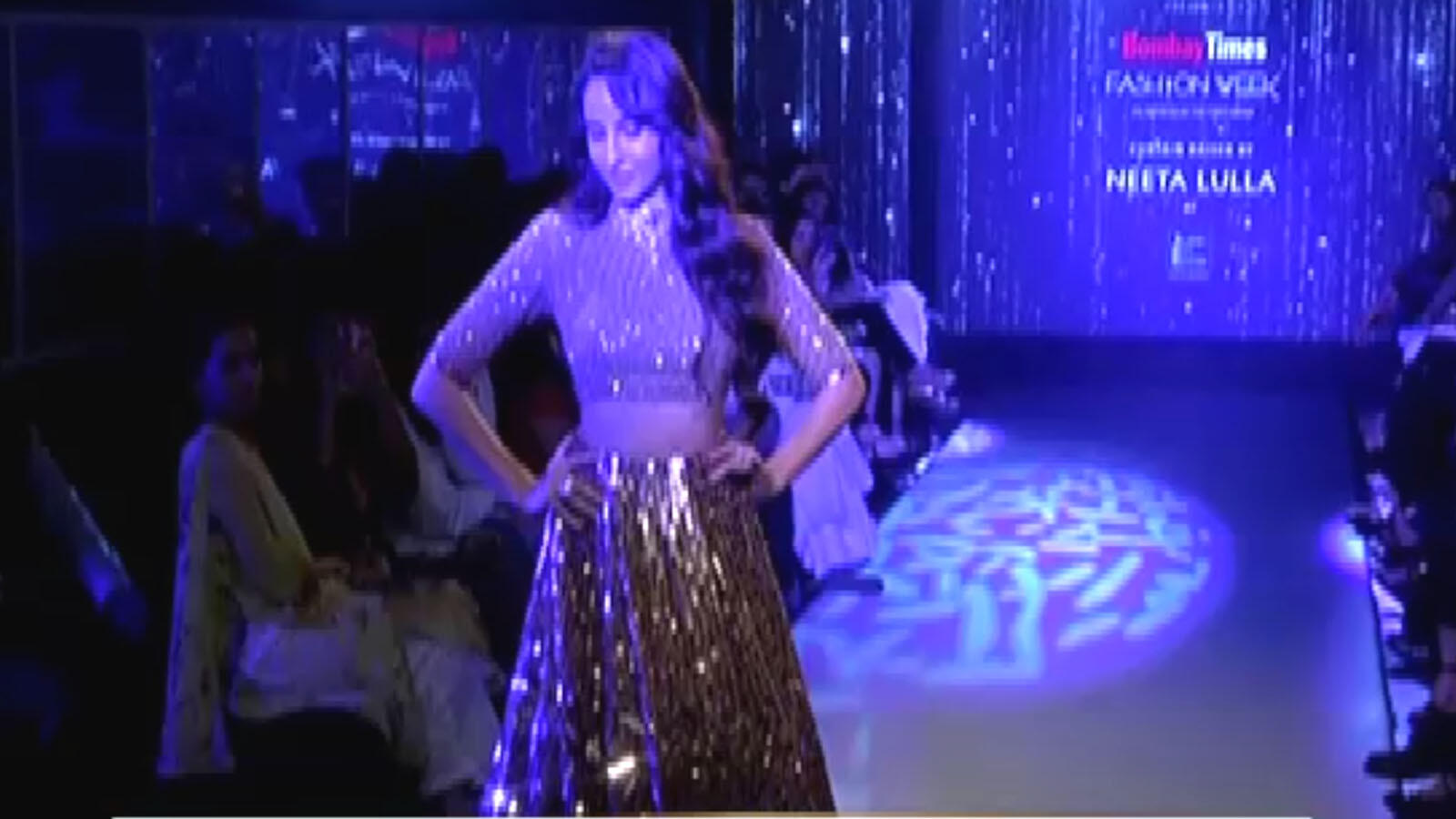 Neeta Lulla Showcases Her Collection At Curtain Raiser Event Of