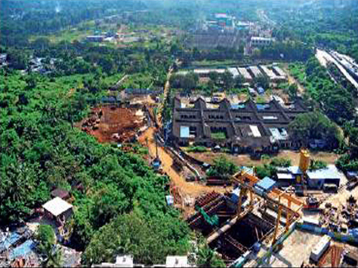 The Aarey Colony site at the heart of the raging battle.