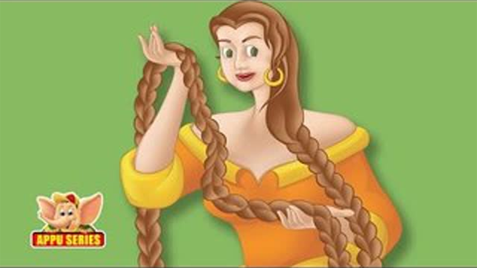 rapunzel wali cartoon