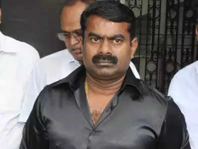 Vikravandi byelection: Seeman booked for provocative speech | Chennai News  - Times of India