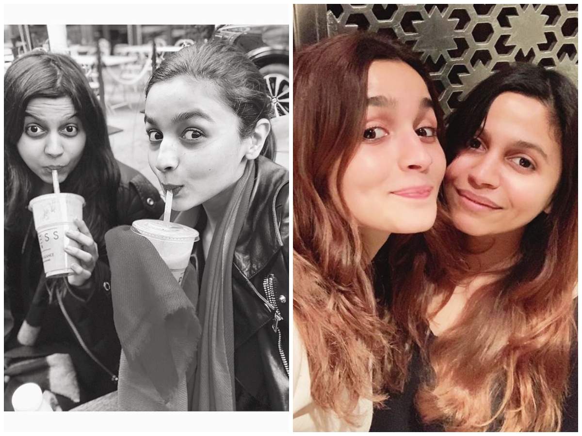 Sistergoals: These pictures of Alia Bhatt and Shaheen Bhatt are too cute to  be missed! | Hindi Movie News - Times of India