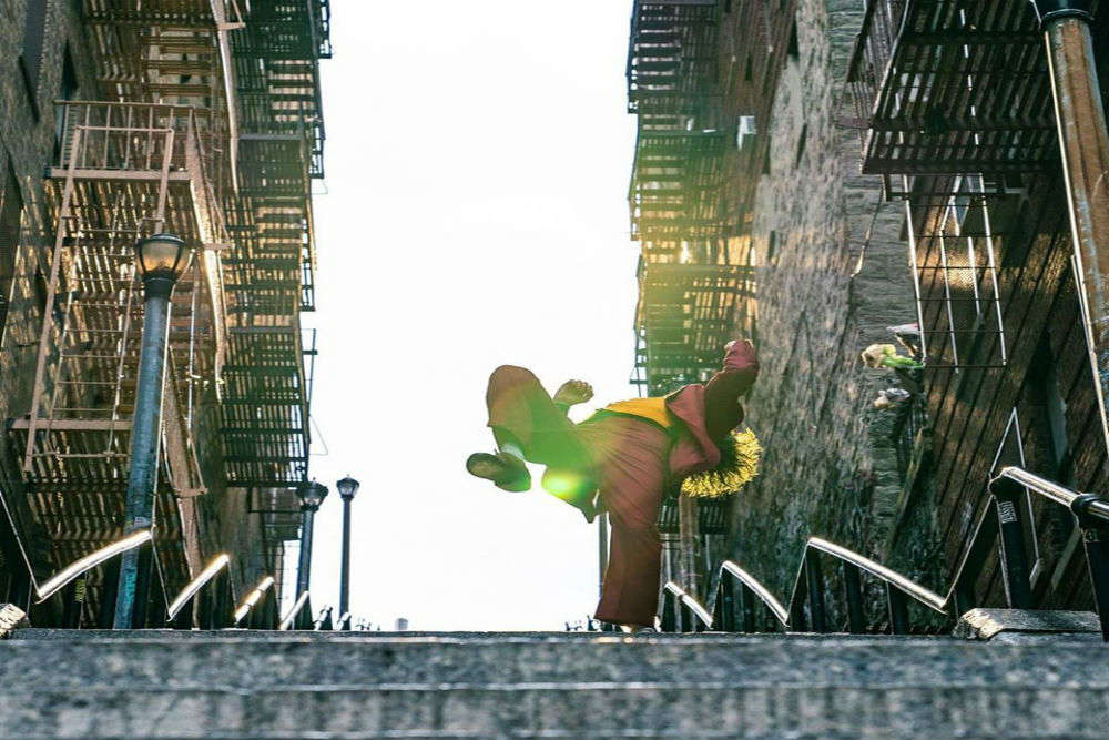 The stairs where 'Joker' is shot is now an icon and hottest attraction in New York