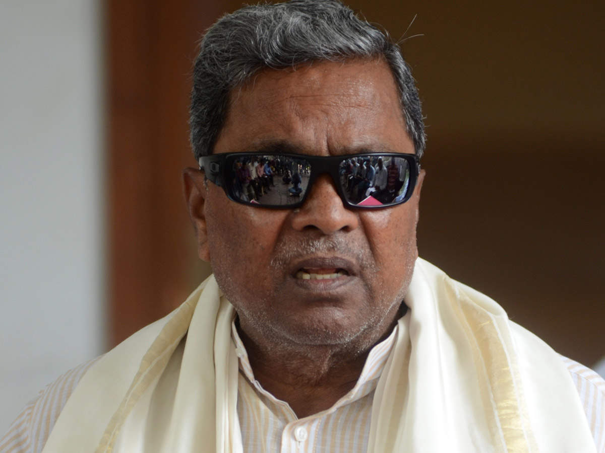  Former Karnataka CM Siddaramaiah (TOI photo)