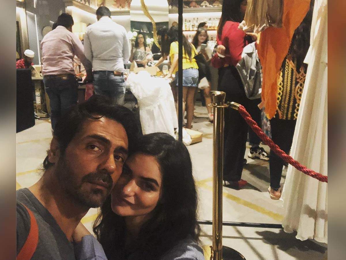 Arjun Rampal is "proud" of his lady love Gabriella Demetriades; shares a post on Instagram