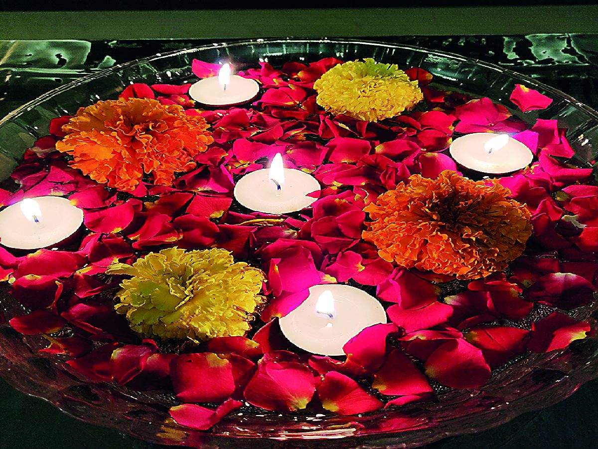 SET OF 2 Multi Color Tea Light Holders, Diwali Diyas, Diwali Gift, Hom –  Dukaan99