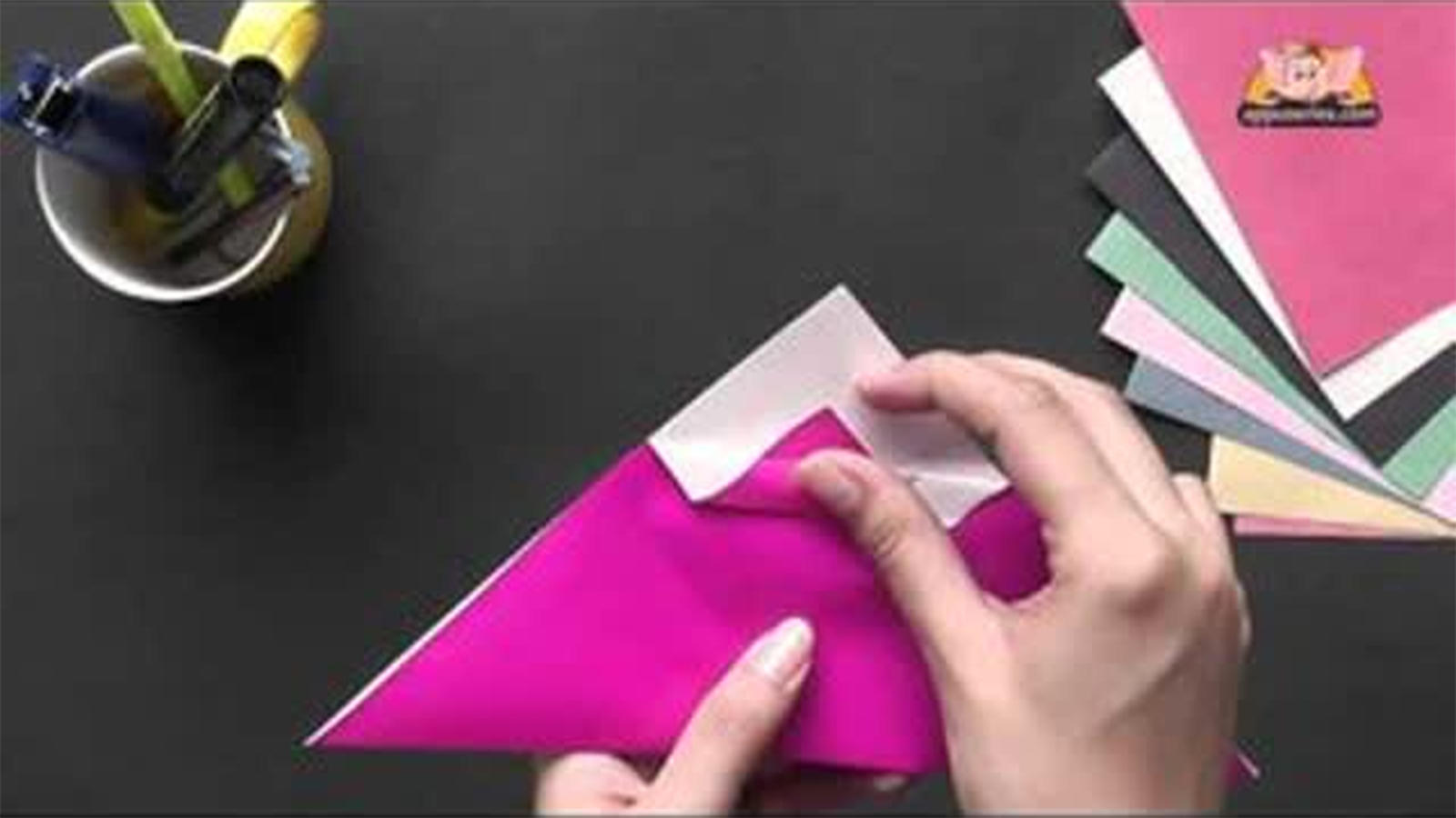 Origami Making In Gujarati Lets Learn To Make A Cup Cake