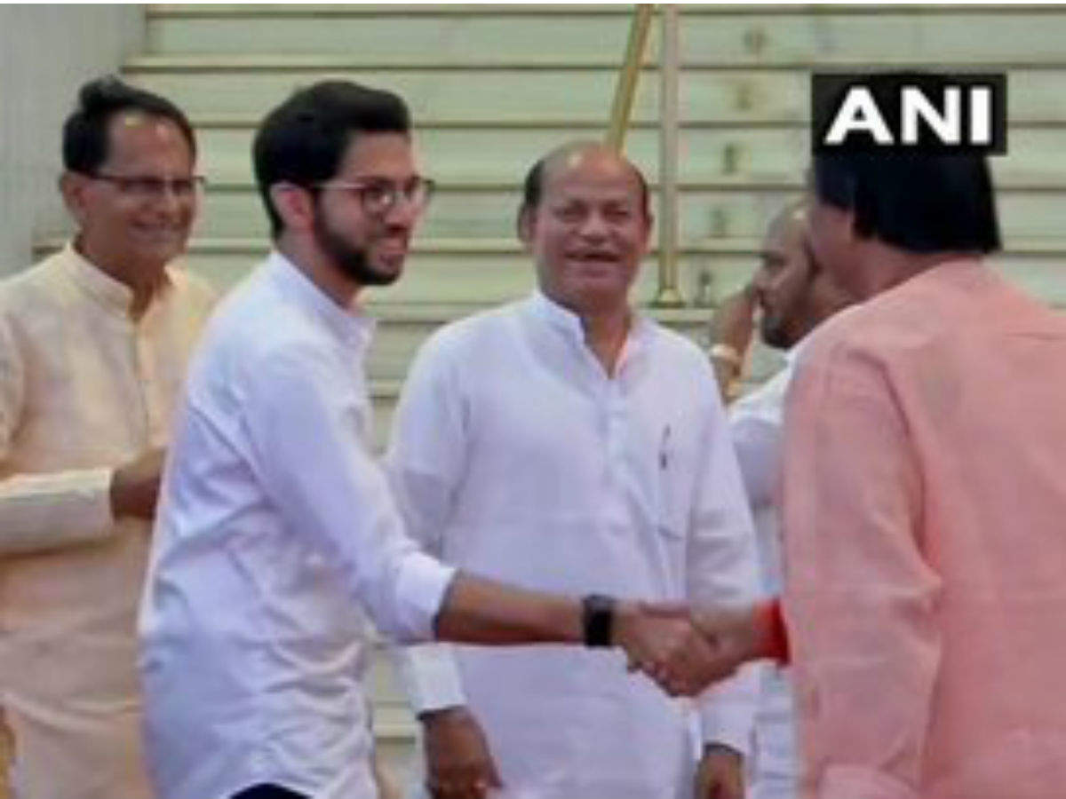 Aaditya Thackeray, senior Sena leaders meet Maharashtra governor
