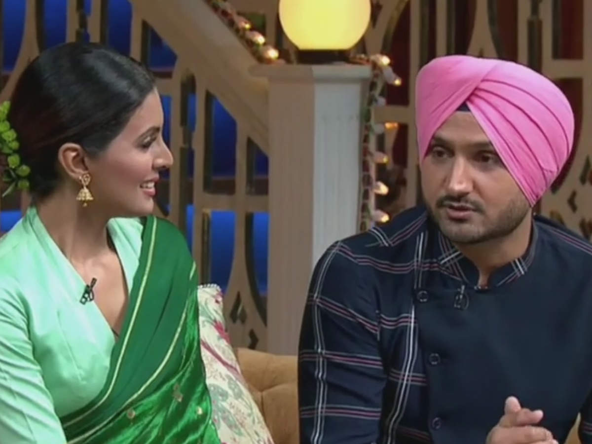 The Kapil Sharma Show Cricketer Harbhajan Singh Reveals About His Sri Lankan Girlfriend In Front Of His Wife Geeta Basra Times Of India Bollywood actress and cricketer harbhajan singh's wife geeta basra celebrated her birthday with the indian team. the kapil sharma show cricketer