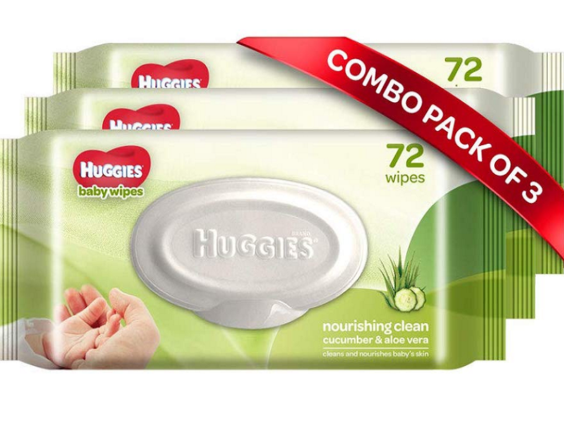 huggies aloe vera wipes 12 pack