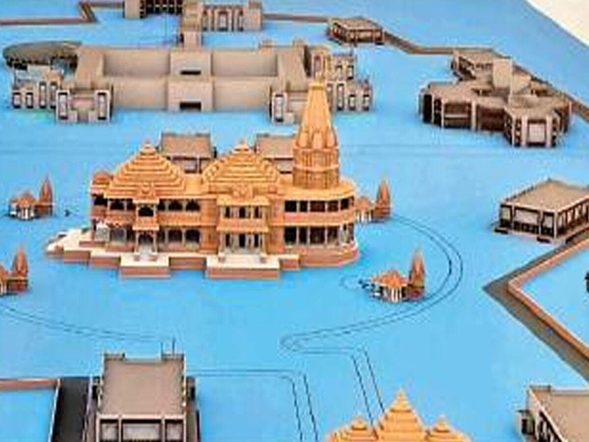 Ahmedabad Architect Unveils Design Of Grand Ram Mandir Ahmedabad News Times Of India