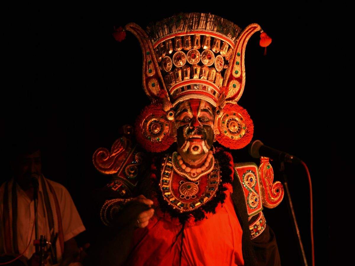 Energy was high at this Yakshagana act in Bengaluru | Events Movie ...