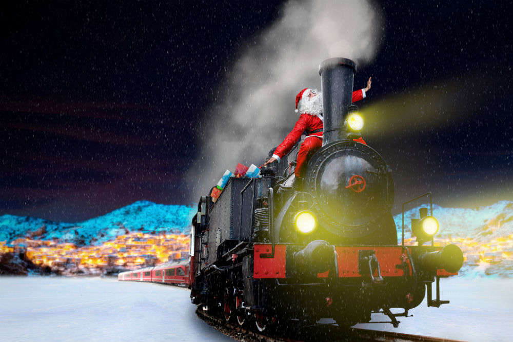 This Christmas, get ready for the Napa Valley Wine Train’s Santa experience