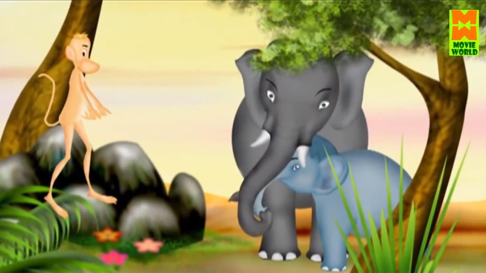 Elephant Songs In Malayalam : Elephant And Tailor Malayalam Nursery