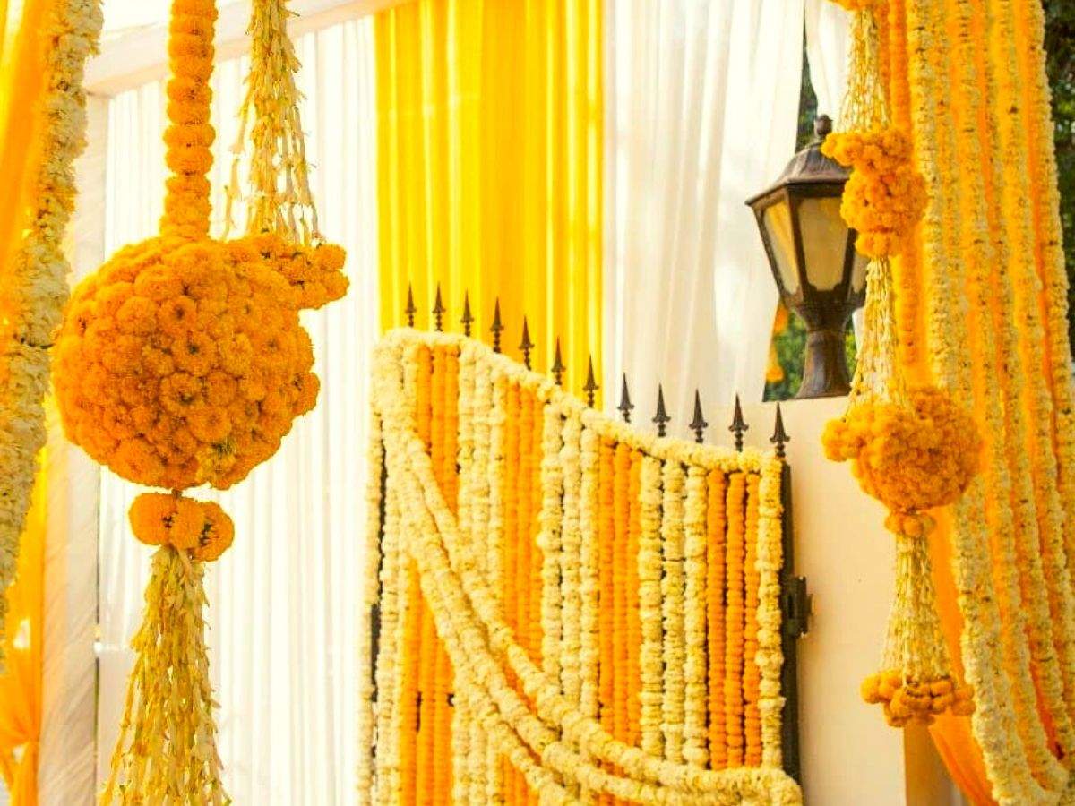 Marigold flower is the latest craze for all innovative wedding decors. Here's why Genda phool is trending! - Times of India