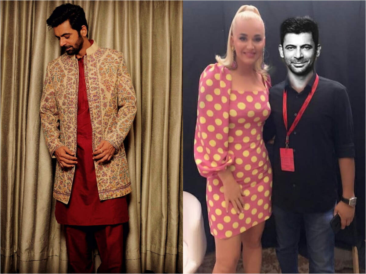 Sunil Grover takes a jibe at everyone posting pics with Katy Perry; morphs himself too - Times of India