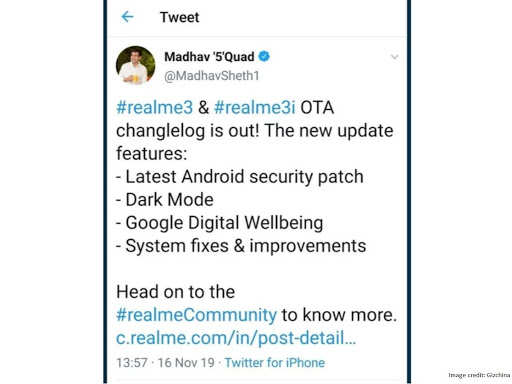 Realme Ceo Tweets From Iphone Realme India Ceo Caught Using An Iphone Times Of India