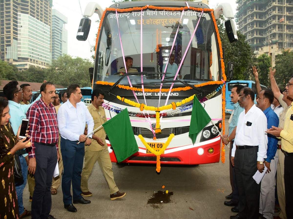 Borivali To Pune Distance By Road Msrtc Launches New Bus For Long Distance Routes From Mumbai | Mumbai News -  Times Of India