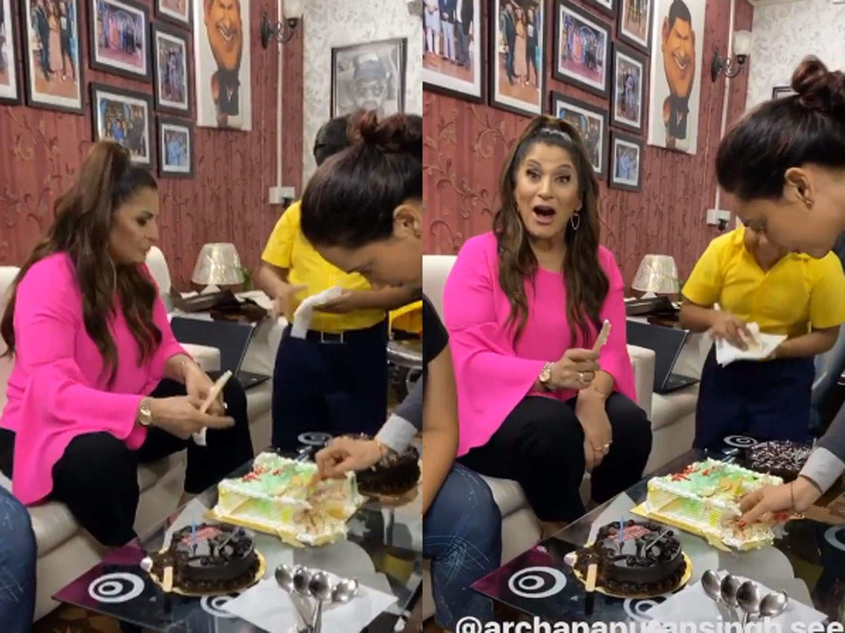 The Kapil Sharma Show: Kapil shares a video of Archana Puran Singh 'attacking' on cakes; jokes about her appetite