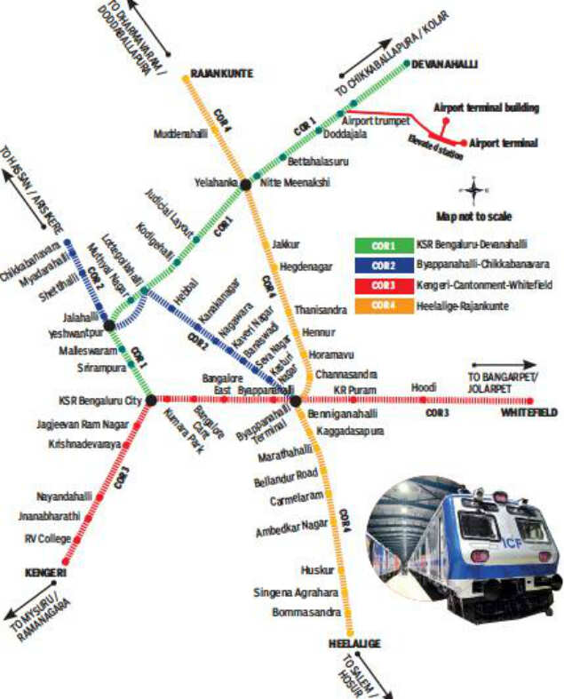 Railway Map Of Kerala