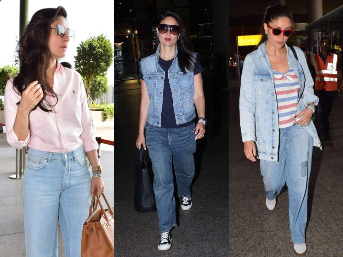 How To Wear Vintage Jeans Like Kareena Kapoor Times Of India