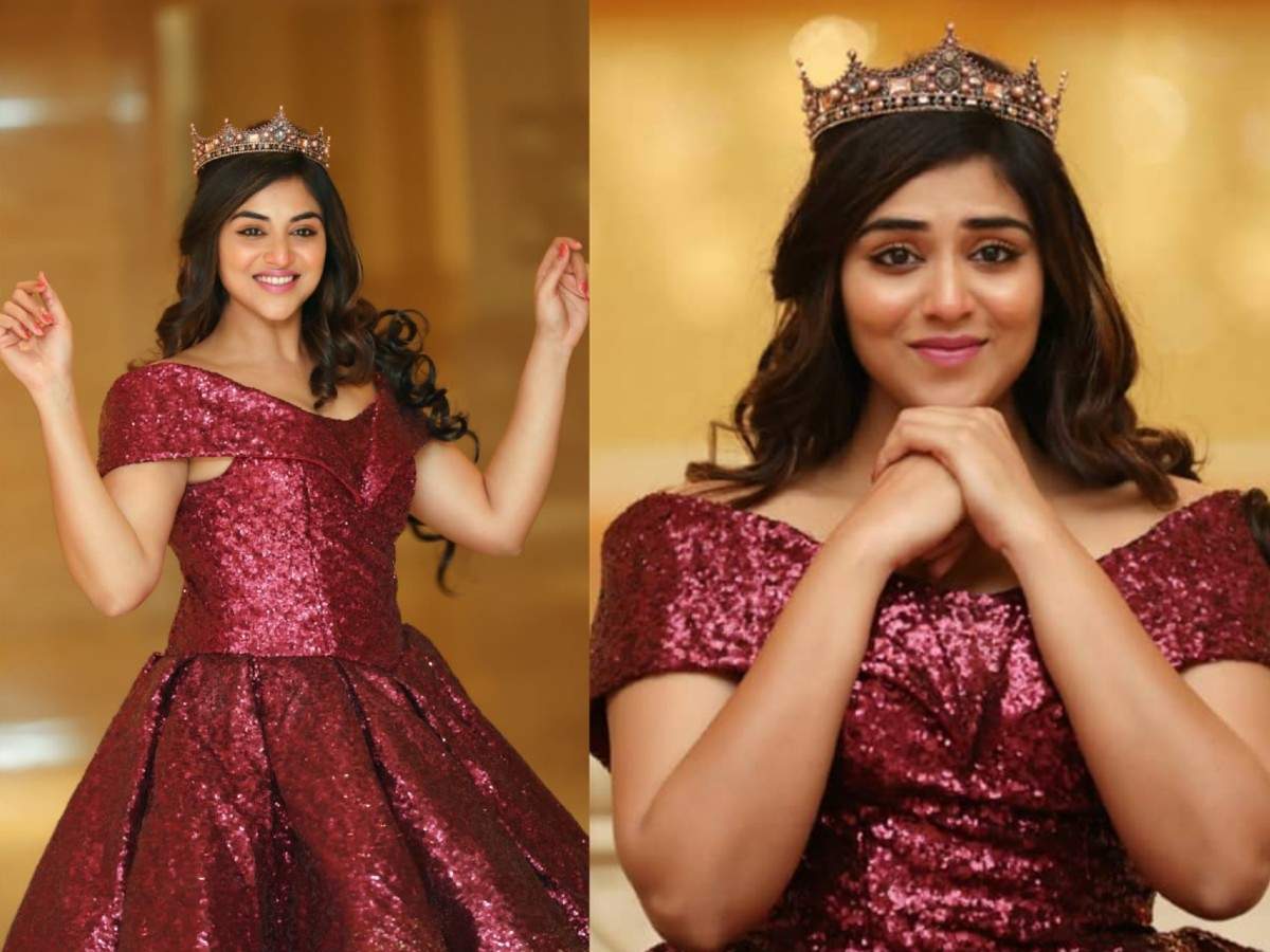 Bigil' actress Indhuja decks up as a Queen and it is all things ...