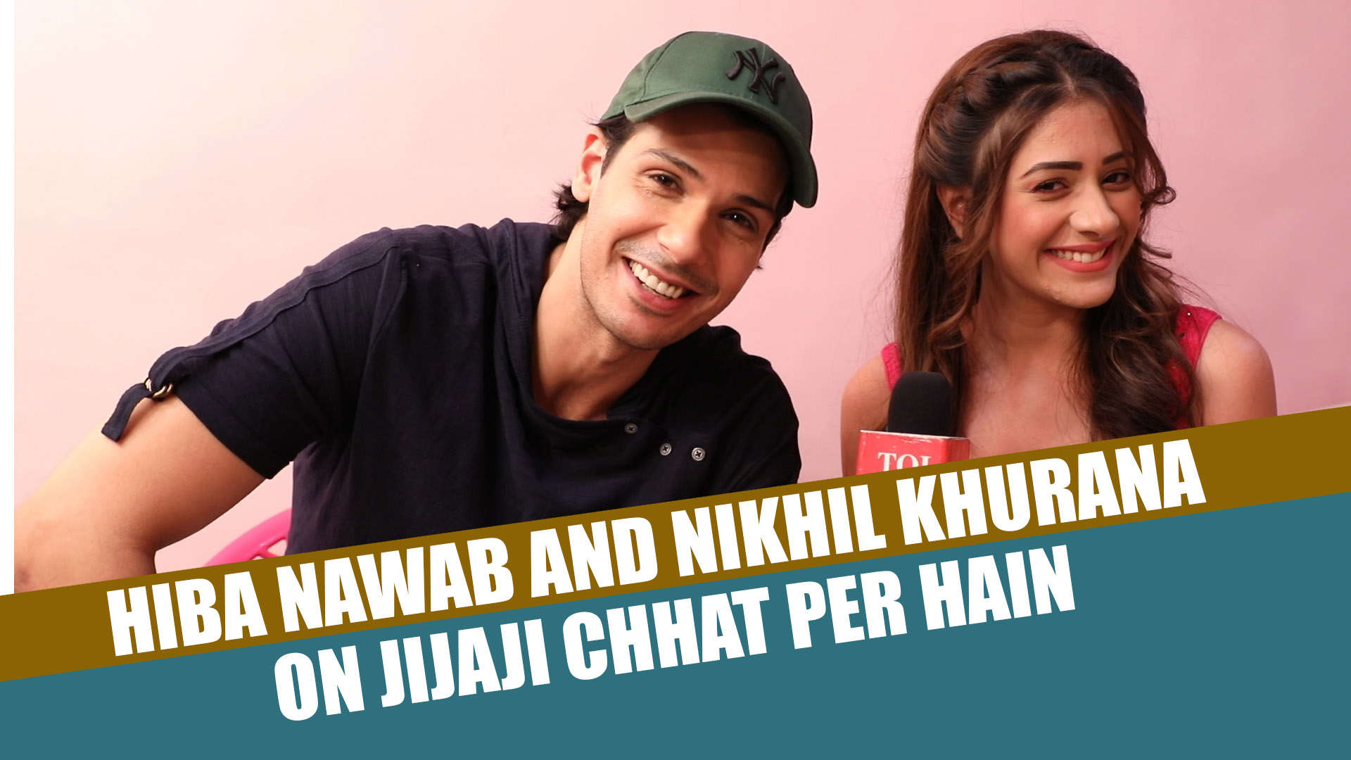 Exclusive Hiba Nawab And Nikhil Khurana On Jijaji Chhat Per Hain