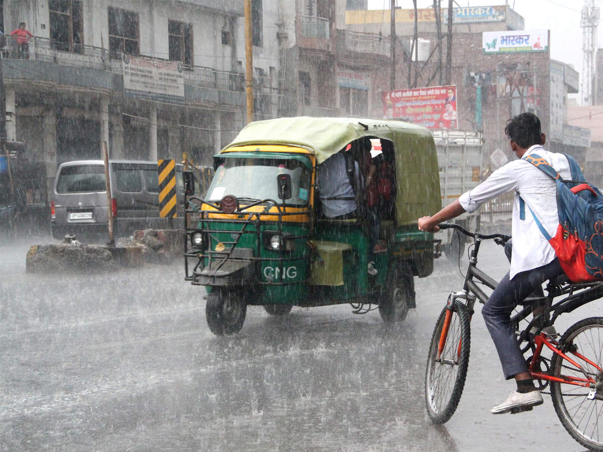 Rain, hail lash Ghaziabad; AQI improves | Ghaziabad News - Times of India