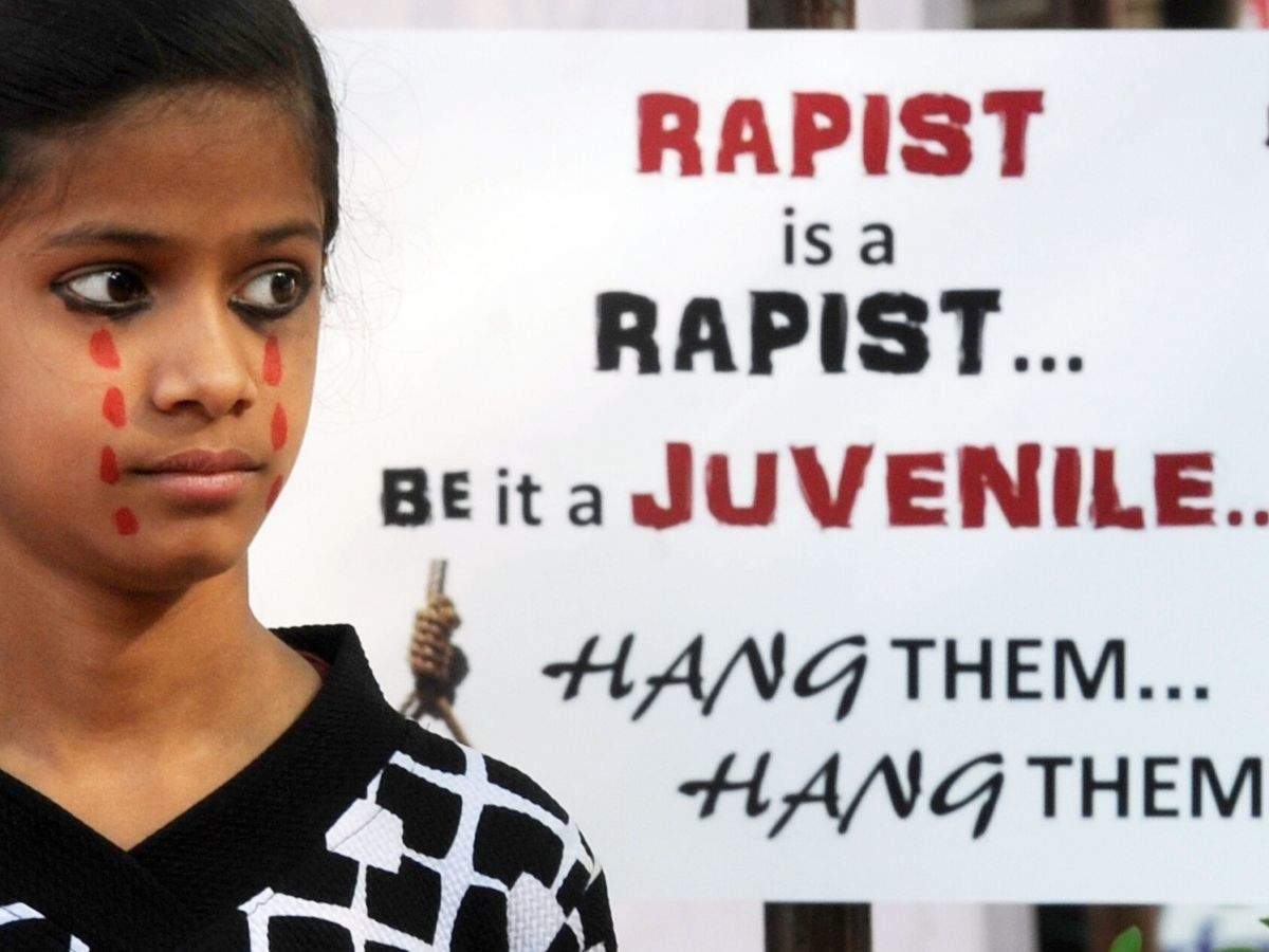 A young girl protests against release of one of Nirbhaya rape accused at Jantarmantar in Delhi. (File photo)