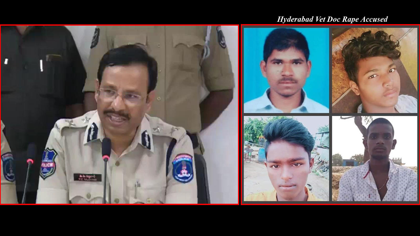 Shamshabad Murder Rapists Senteced To Two Weeks Remand-Telugu Breaking News-11/30